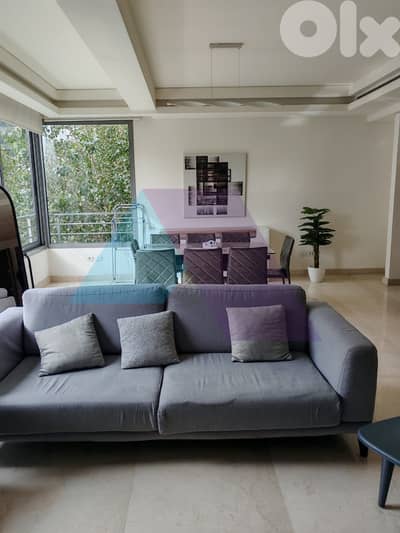 Luxury furnished 185m2 apartment 4rent in Sassine - شقة في ساسين