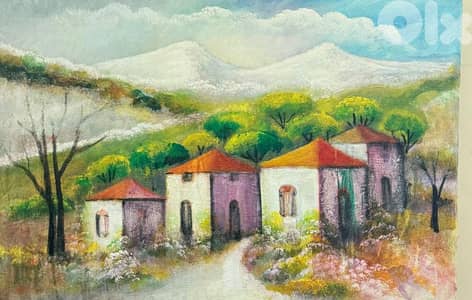 رسم اكريليك