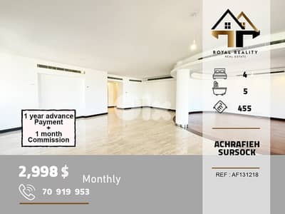 apartments for rent in sursock achrafieh شقق للايجار في الاشرفية بيروت