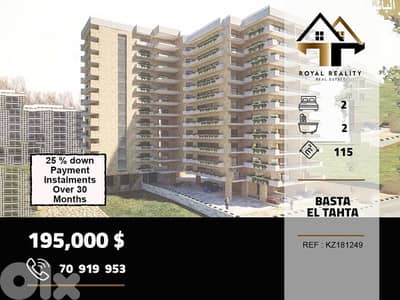 under construction apartments for sale in basta Beirut