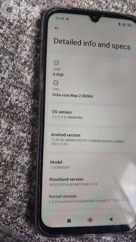 redmi 15c new not used 4
