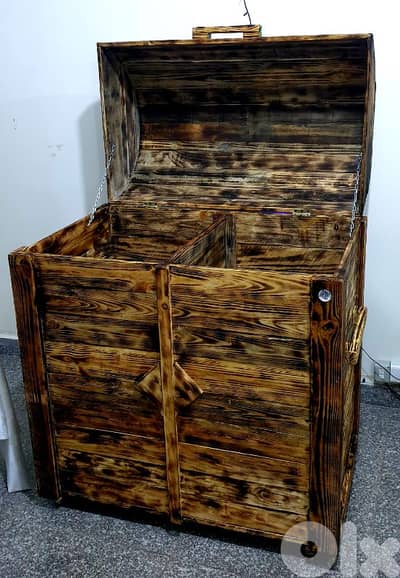 صندوق خشب انتيك