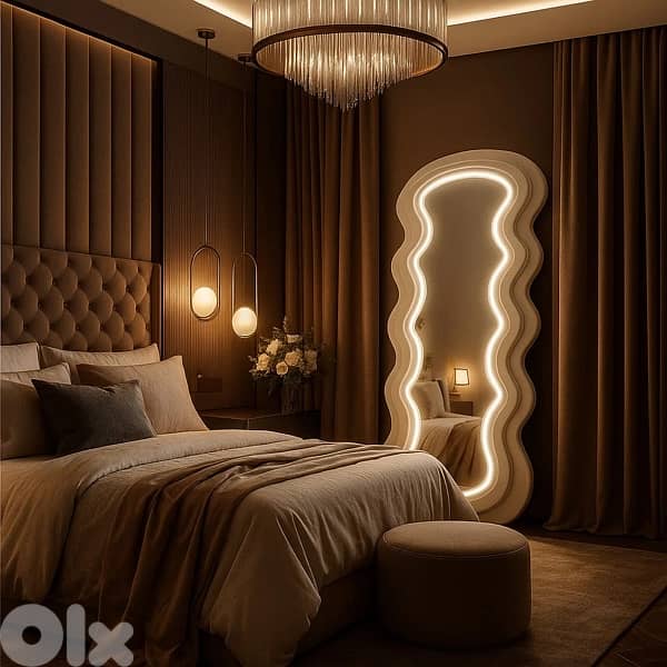 tall mirror with led light 6