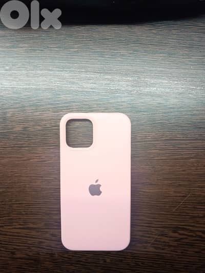 apple pink silicone case 12 pro