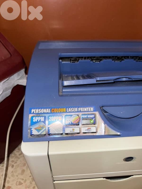 Konica Minolta Magicolor 2400W Color Printer – Works, Needs Toner 2