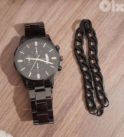 ساعة Stanles Geneva مع أسوارة وجزدان – سعر مناسب