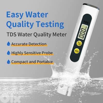 TDS Water Quality Tester – High-Accuracy Digital Meter