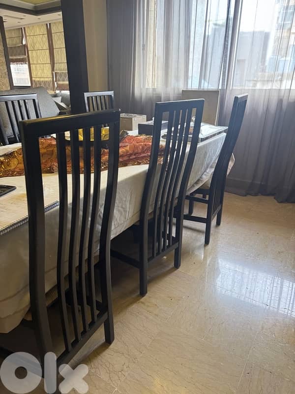 dining chair and dining table with another table ONLY 799$ 7