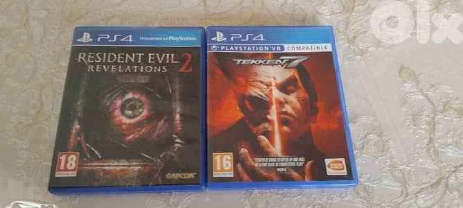 Tekken 7 and Resident Evil Revelations 2 each for 10$