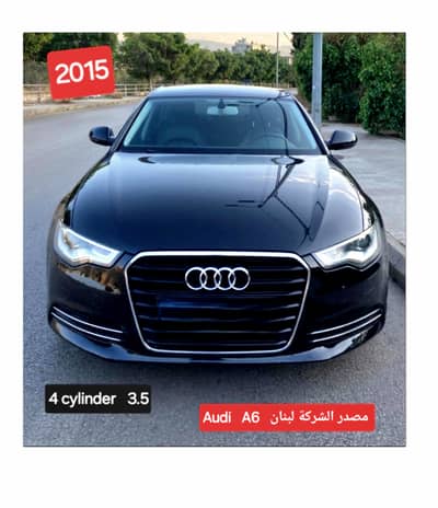 Audi A6  2.0  TFSI mod 2015  company source Lebanon 4cyld 3.5