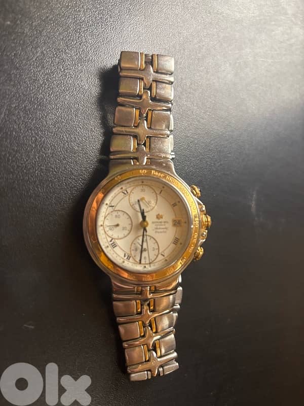 gold plated raymond weil parsifal automatic model 7790 1