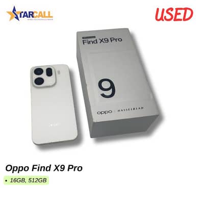 Used Oppo Find X9 Pro