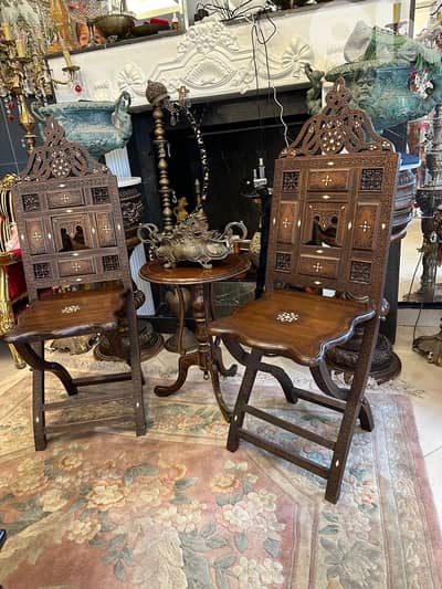 كرستين انتيك خشب جوز