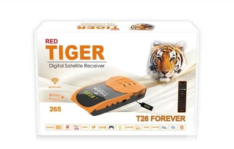 receiver TIGER with iptv built in wifi