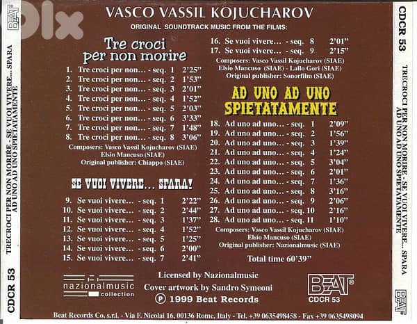 Tre Croci Per Non Morire  ( RARE EDITION ) 1