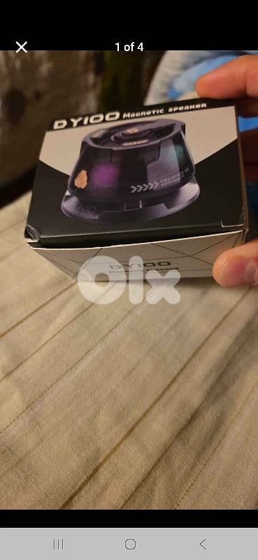 2 magnetic  speakers 3