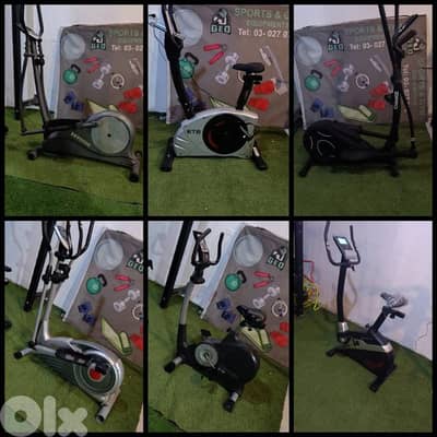 Cardio elliptical bicycle and Treadmill 03 027072 GEO SPORT AND MORE