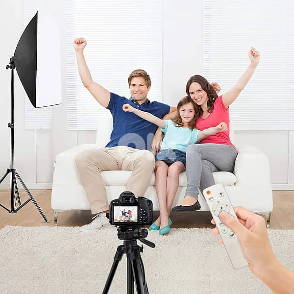 85W Softbox Lighting Kit – Professional Photography Studio Light with 2