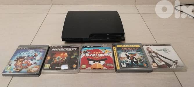 ps3 + 5 games