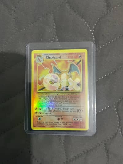 pokemon card charizard holo