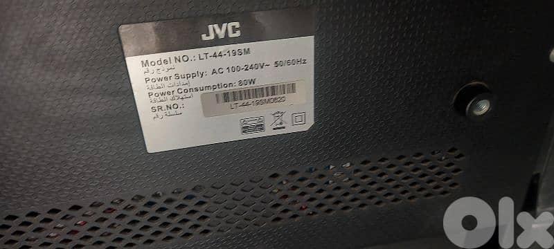 TV JVC 43 ONLY SCREEN 1
