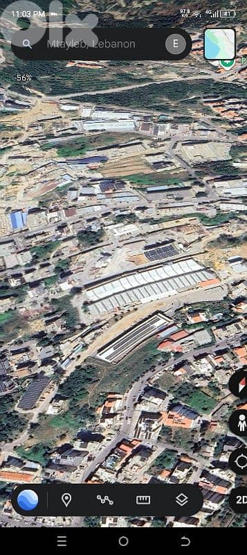 مزرعة يشوع أرض 1050 متر صناعية للبيع 03703564