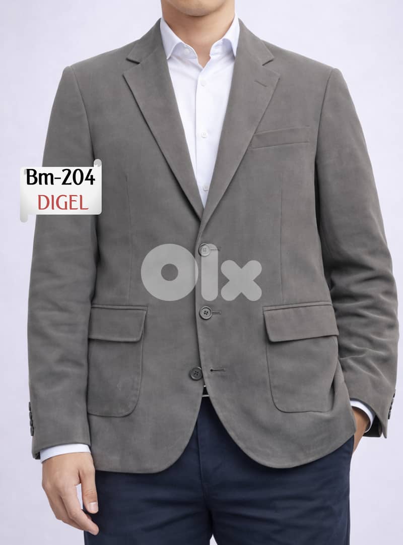 European Collection of Suede, Poly-Cot, & Bomull Blazers 4
