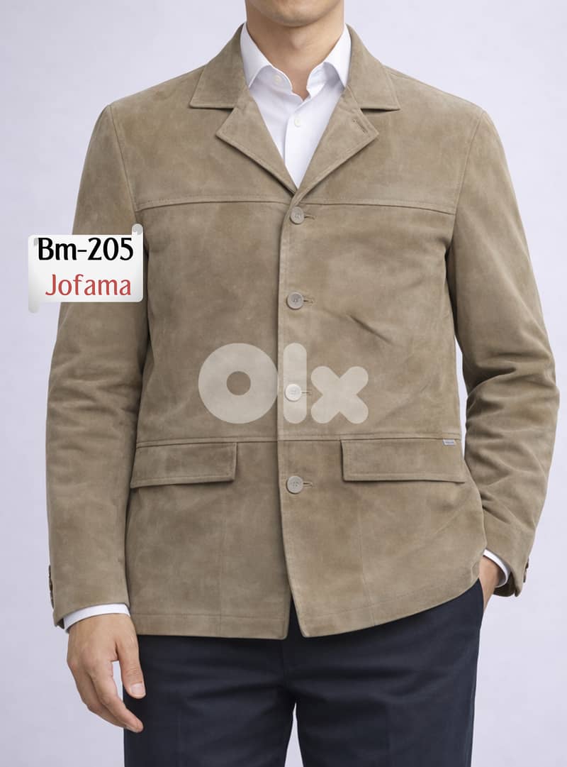 European Collection of Suede, Poly-Cot, & Bomull Blazers 5