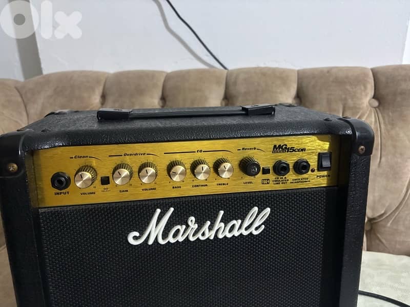 marshall amp electric guitar 1