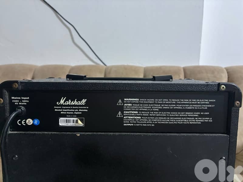 marshall amp electric guitar 2