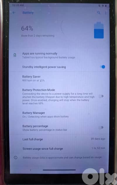 Lenovo tab M7 used - like new