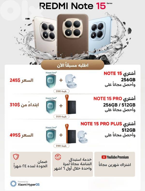 Xiaomi Redmi note 15 series 4