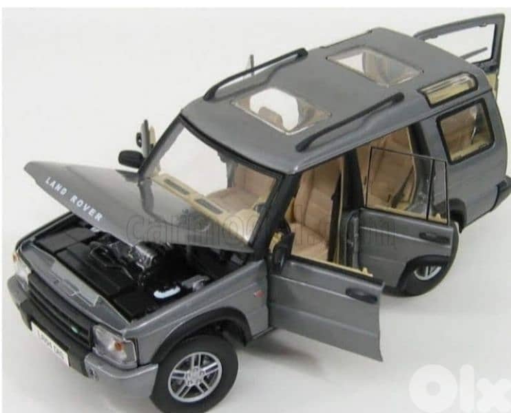 Land Rover Discovery diecast car model 1;18 3