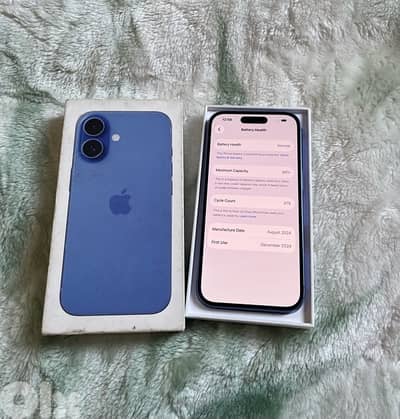 IPHONE 16 128g battary 90%