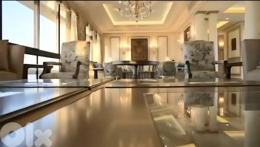 Apartment for sale in Ain El Mreisseh/ penthouse/ Pool/ Terrace/ View