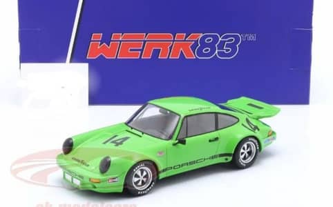 1973 Porsche RSR IROC (E. Fittipaldi) diecast car model 1;18