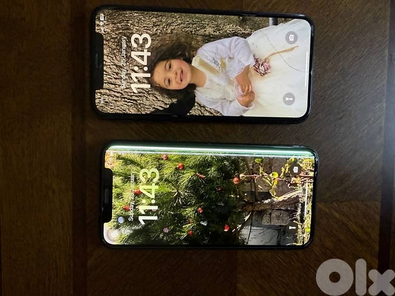 2 iphone X 1