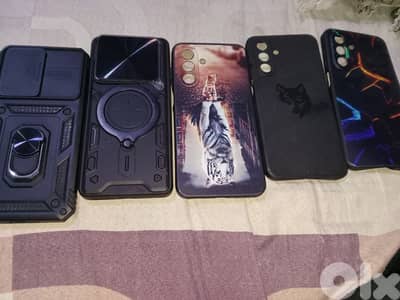 5 كفرات بيركبو عال Samsung a26 بعدن جداد مش مستعملين كلن سوا ب 11$