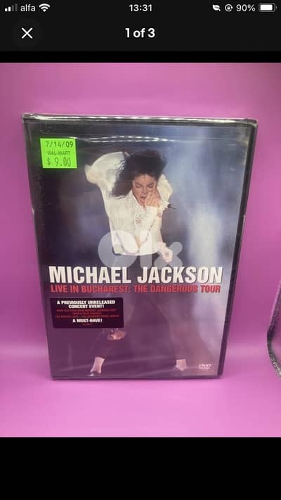 michael jackson dvd