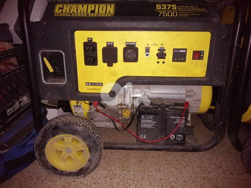 Champion 7500W Electric Start Generator 4