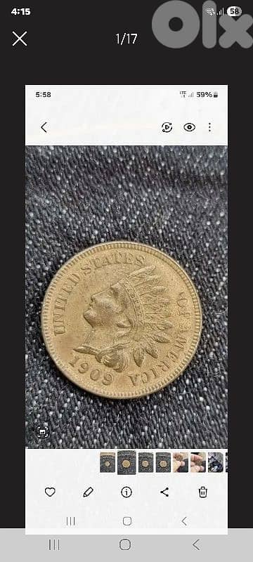 bargain indian usa cent  letter  S google it to see original price 18