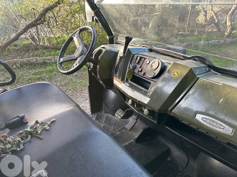 Polaris Ranger 500 model 2009  EFI (electronic fuel injection) 4
