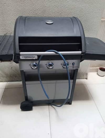 Barbecue gaz used 4 times