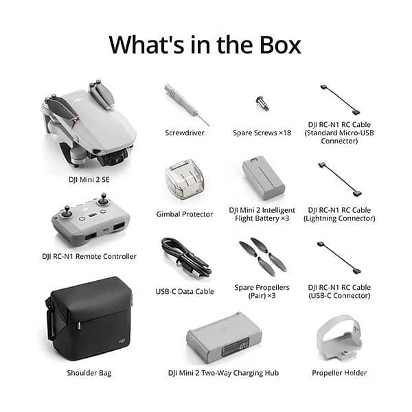 DRONE DJI Mini 2 Se COMBO $$$ 2