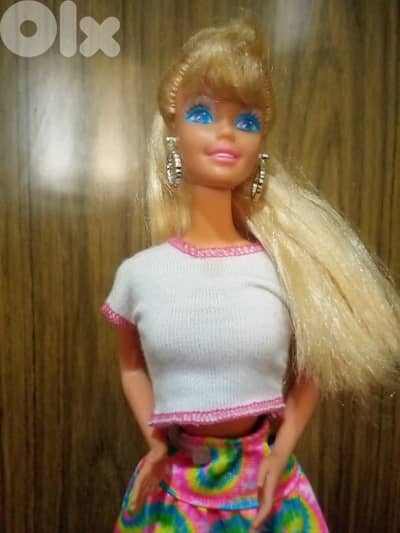 ROLLERBLADE Barbie Mattel1991 Rare vintage wearing similar great doll