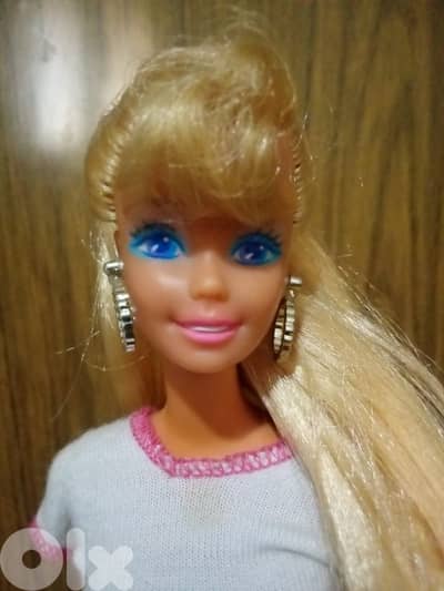 ROLLERBLADE Barbie Mattel1991 Rare vintage wearing similar great doll