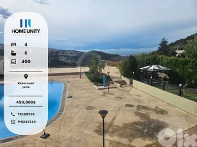 300 sqm duplex for sale in jeita , kaserouan , sea view