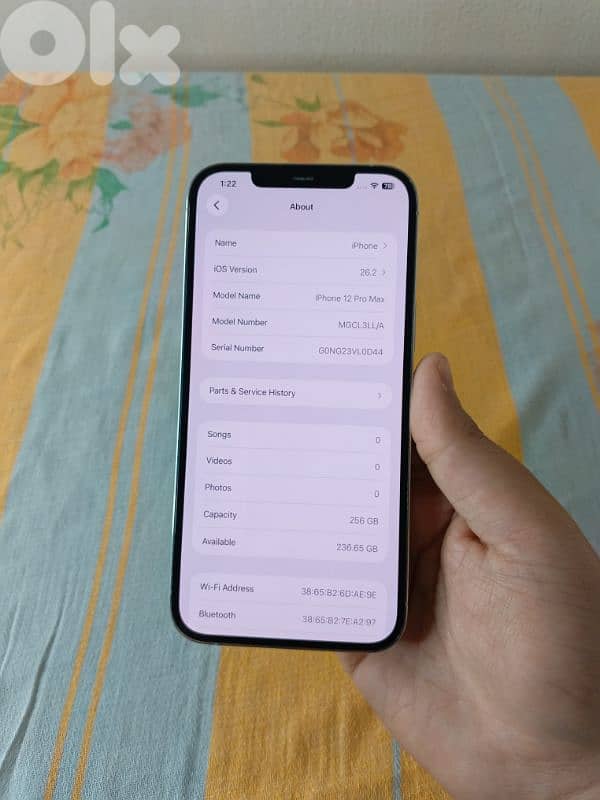 iphone 12 Pro max 256gb 4