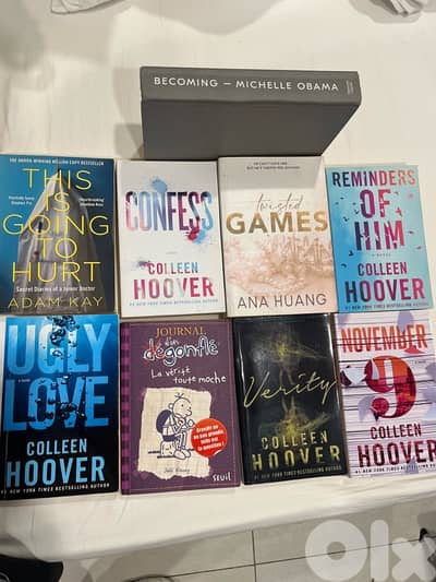 Books 4$ each, great condition