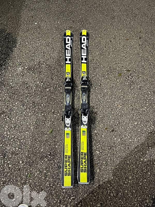 Ski Head + Bindings 1